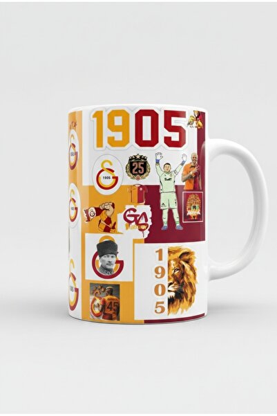 Weiler Riger Muslera ve Atatürk Detaylı 1905 Tasarım Galatasaray Taraftar Kup...