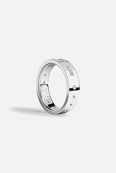 Apm Monaco LOVE Morse Code Ring