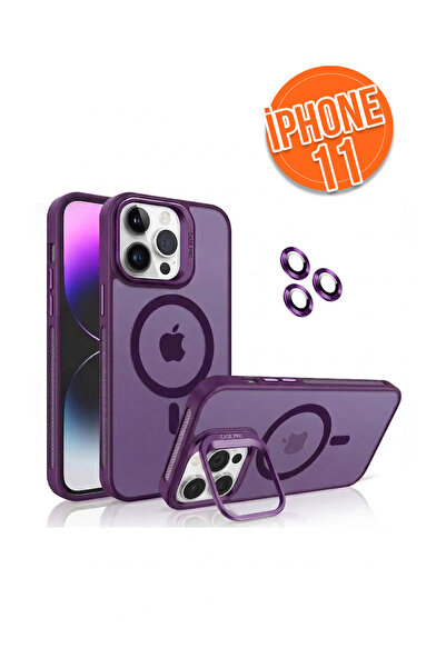 5DM iPhone 11 Uyumlu MagSafe Destekli Askeri Sınıf Darbe Emici Kılıf Kamera L...