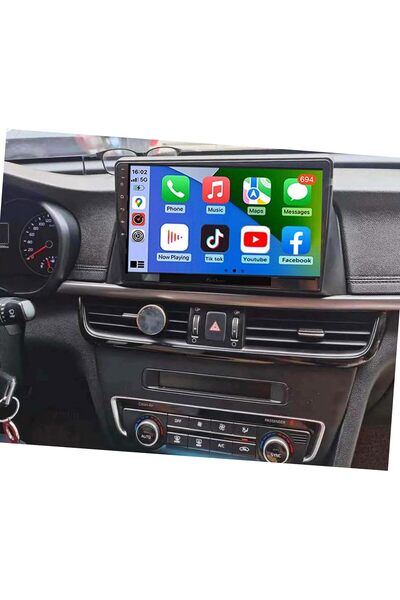 Generic شاشة أندرويد لسيارة كيا أوبتيما موديل 2016-2020، تدعم نظامي كاربلاي و...