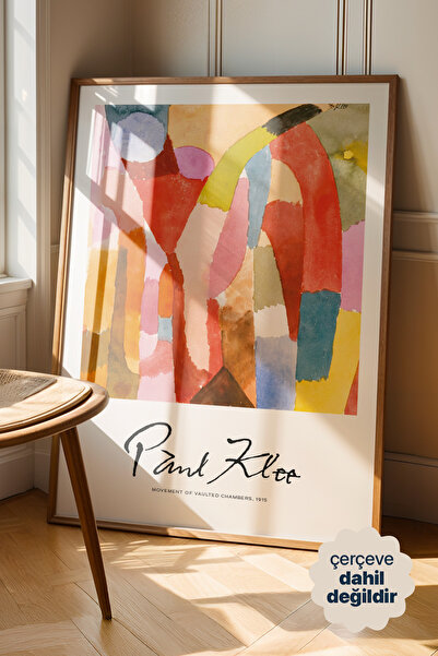 Persona Istanbul Paul Klee "Movement of Vaulted Chambers" - Modern Soyut Sana...