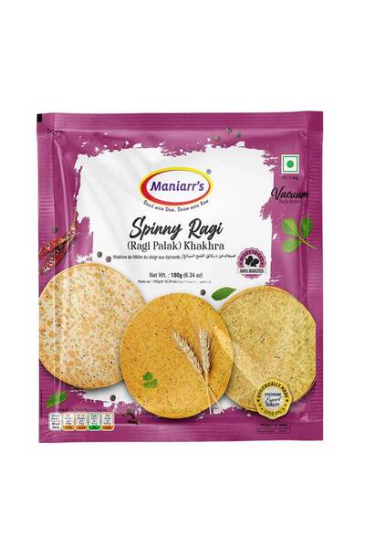 Maniarr's MANIARRS KHAKHRA RAGI PALAK 180GM