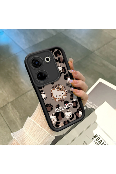 PATTERNOVA Tecno Camon 20 Uyumlu Eğlenceli Anime Desenli Sabit Kasa Darbeye D...