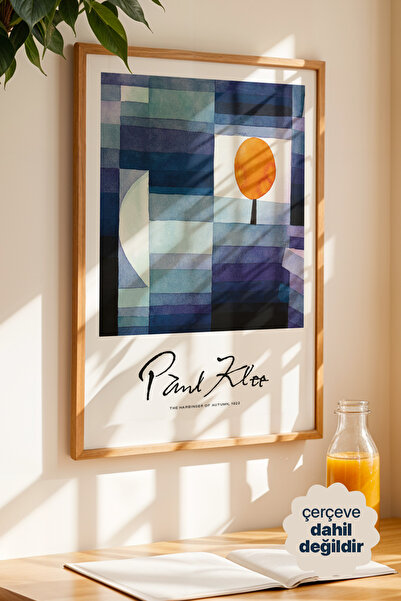 Persona Istanbul Paul Klee "The Harbinger of Autumn, 1922" - Modern Soyut Sul...