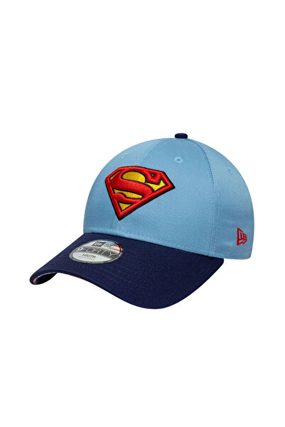 NEW ERA DC SUPERMAN 9FORTY K ΡΥΘΜΙΖΟΜΕΝΟ ΚΑΠΕΛΟ ΠΑΣΤΕΛ ΜΠΛΕ