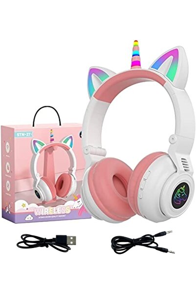 Arabest Unicorn Kids Headphones for Girls, Unicorn Bluetooth Headphones Folda...