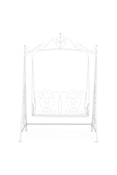 Maison Mex Double garden/terrace swing VIENNA L.116 l.163 H.237 white