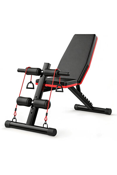 Ehi Adjustable Weight Bench, Foldable Utility Strength Training Bench, 300lbs...