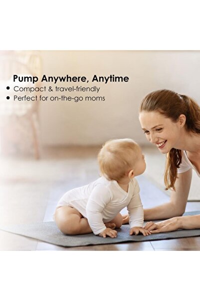 Cute n Cuddle Manual Breast Pump Silicone Breastfeeding Milk Pump, Feeding Bottle & Nipple Cover,Breastfeeding mom