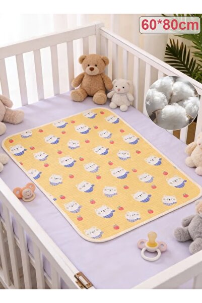 Generic 60x80cm Waterproof Baby Pad Pee Pad Crib Waterproof Mat Reusable Inco...