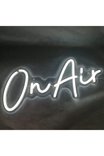 Slasa On Air Neon Sign LED Light with 6mm Acrylic Base, 40x20cm Studio Room D...