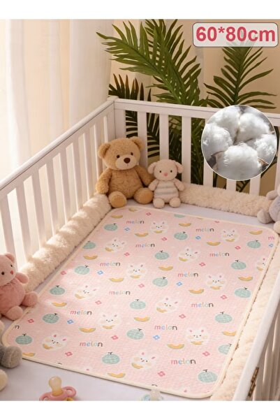 Generic 60x80cm Waterproof Baby Pad Pee Pad Crib Waterproof Mat Reusable Inco...