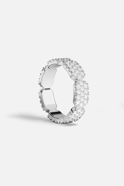Apm Monaco YACHT CLUB Delicate pavé ring