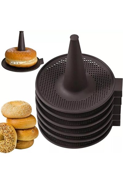 Arabest Donut Mold for Baking,Donut Pans Set,6 Pieces Pastry Molds for Bagel ...