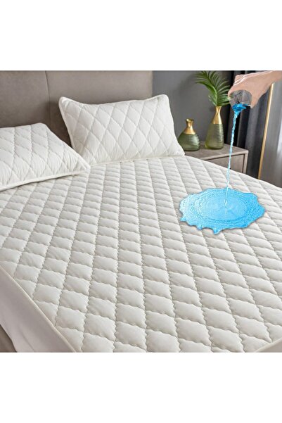 JZS Waterproof Mattress Protector Hypoallergenic Breathable Noiseless Soft Ma...
