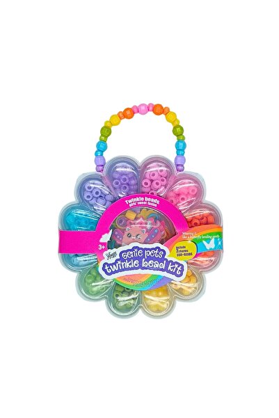 Genie Pets Σετ Παιδικών Χαντρών, Κιτ Χαντρών Twinkle Ροζ Κουκουβάγια & Μονόκε...