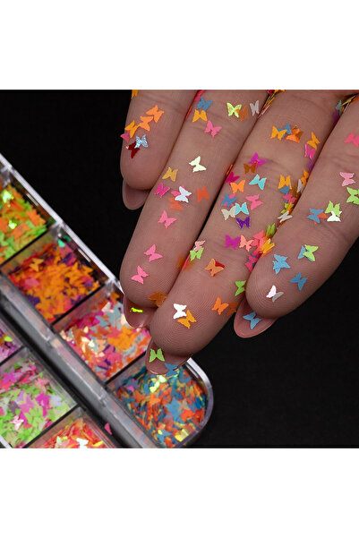 LUXORISE Γκλίτερ Νυχιών, Neon Obsession