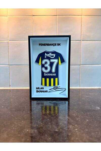CASEY STORE Özel Tasarım 3D Çerçeveli Forma Tablosu - Fb-Gs-Bjk-Ts Taraftar H...