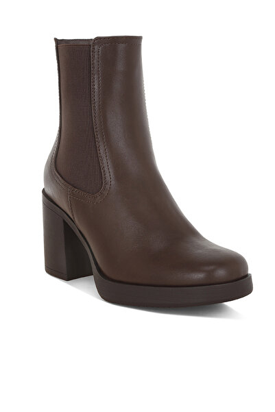 london Rag Women's Faux Leather Chelsea Boots In Brown