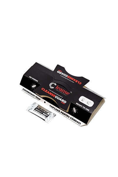 CLEANSE PROFESSIONAL 5 BUCATI Capcana gandaci si rozatoare cu lipici atractan...