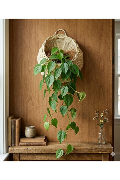 Niobehome Rattan bambu duvar sepeti