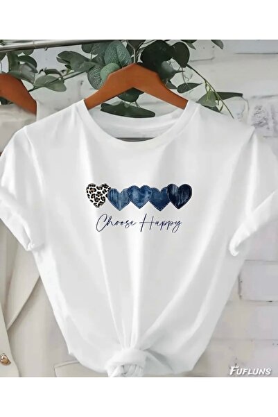 FUFLUNS ΕΠΙΛΕΞΤΕ ΤΟ ΧΑΡΟΥΜΕΝΟ ΤΖΙΝ ΜΠΛΟΥΖΑΚΙ ΜΕ ΣΤΑΜΠΑ ΚΑΡΔΙΕΣ, UNISEX, ΓΥΝΑΙ...