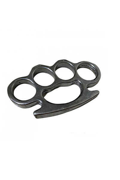 NOMOTHETIC Dayanıklı Eskitme Gümüş Renk Desensiz Mustaaman