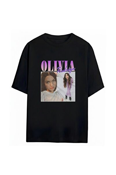 SVART WEAR Olivia Rodrigo Unisex Oversize %100 Pamuklu T-Shirt
