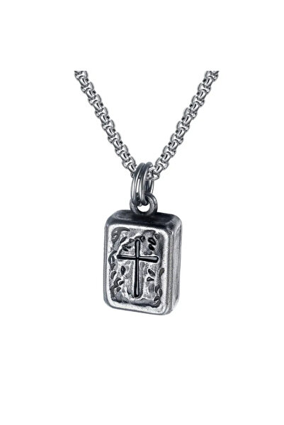 EFAYN.RO Lant, model crestin, pandantiv cruce in piatra, tematica british old...