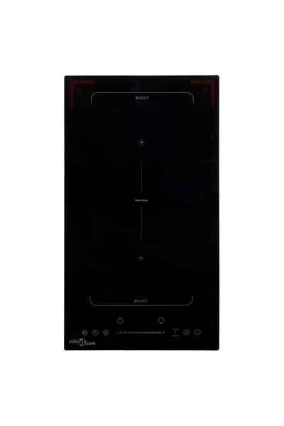 Concept 2-burner induction hob, touch control, glass, 3500 W
