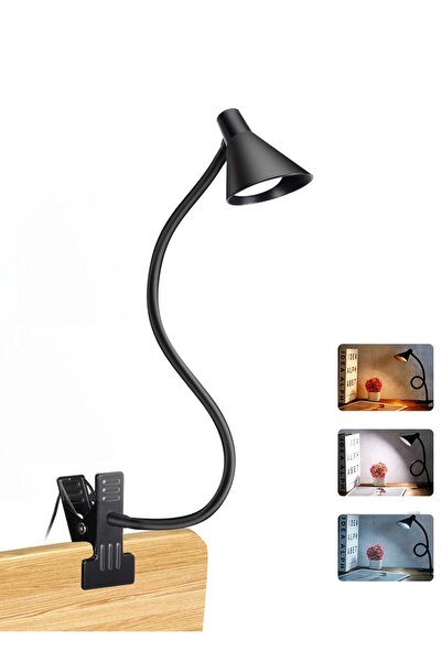 LOOPITYS Reading Light, USB Clamp Lamp for Child Reading Book in Bed at Night