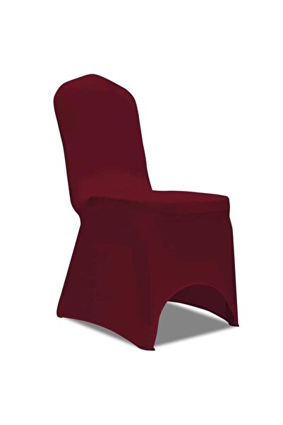 Concept Husă de scaun elastică, 50 buc., roșu bordo