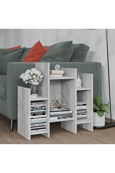 Concept Side cabinet, concrete grey, 60x26x60 cm, chipboard