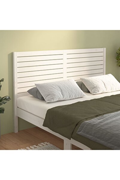 Concept Tăblie de pat, alb, 206x4x100 cm, lemn masiv de pin