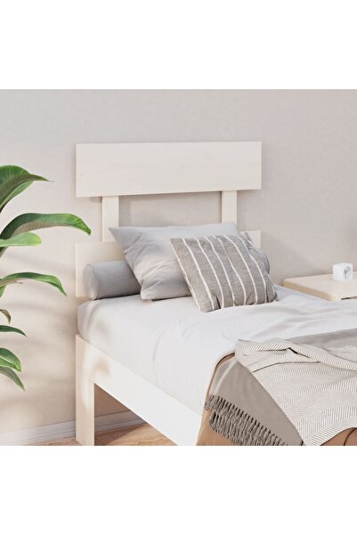 Concept Κομοδίνο, λευκό, 103.5x3x81 εκ., μασίφ ξύλο πεύκου