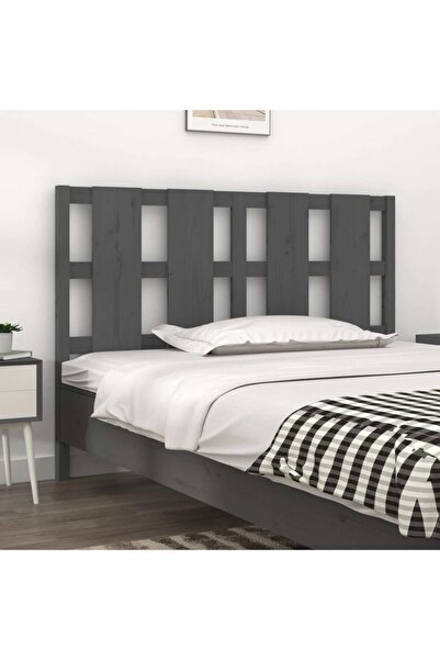 Concept Κομοδίνο, γκρι, 145,5x4x100 cm, μασίφ ξύλο πεύκου