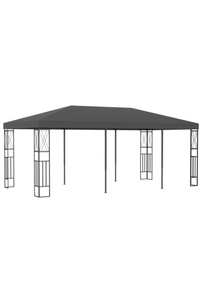 Concept Pavilion, antracit, 3 x 6 m, material textil
