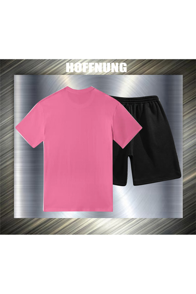 HOFFNUNG Unisex Casual Short Sleeve Set with 2Red Birds Print Outdoor Spring/...