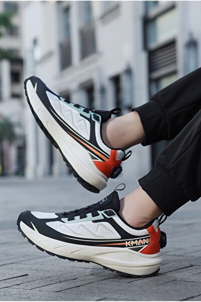 KMAN Ανδρικά sneakers, Σύστημα γρήγορου κλεισίματος, Σόλα με καρφιά, Λεπτό κα...