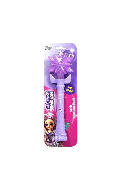 Genie Pets Baghetă magică Purple Star – Jucărie interactivă cu lumini LED și ...