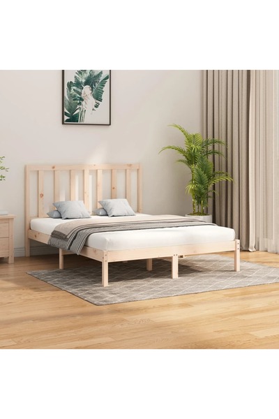 Concept Σκελετός κρεβατιού, 160x200 εκ., μασίφ ξύλο