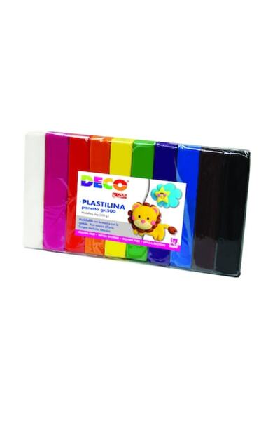 Cwr Plastilina 500 g 10 culori asortate