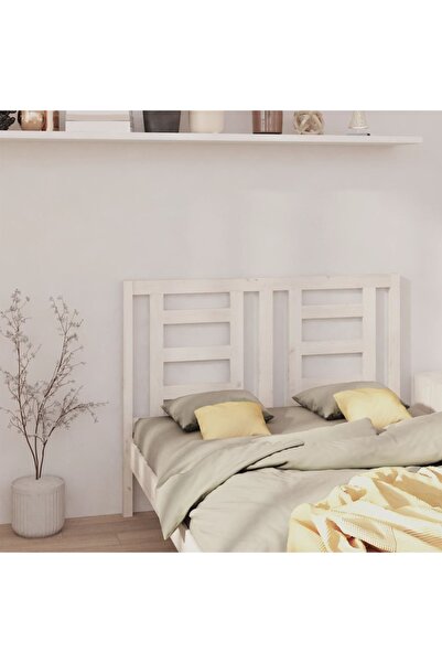 Concept Κομοδίνο, λευκό, 146x4x100 cm, μασίφ ξύλο πεύκου