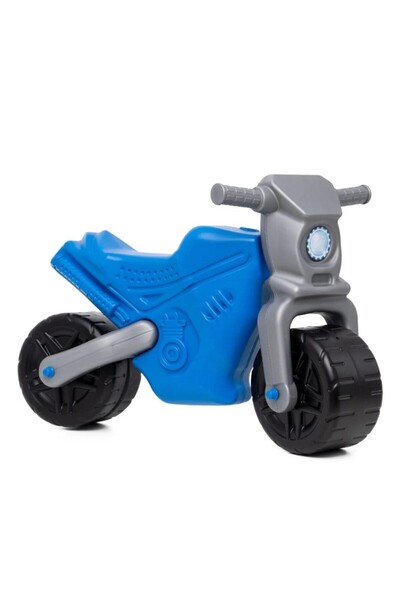 burak toys Ride-On pentru copii fara pedale blue, roti late, greutate maxima ...