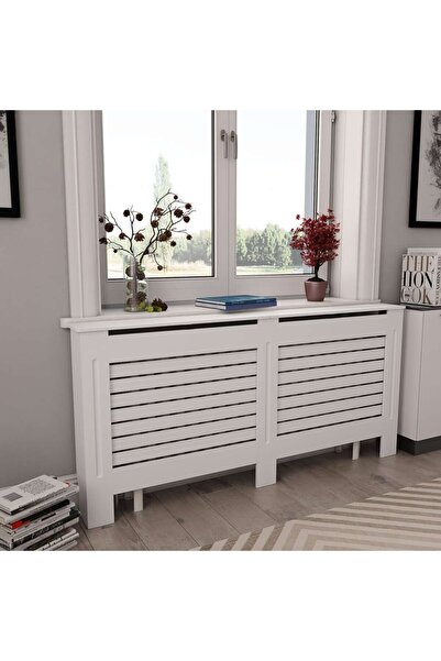 Concept Măști de calorifer, 2 buc., alb, 172 x 19 x 81,5 cm, MDF