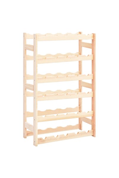 Concept Suport de vin pentru 30 de sticle, lemn de pin