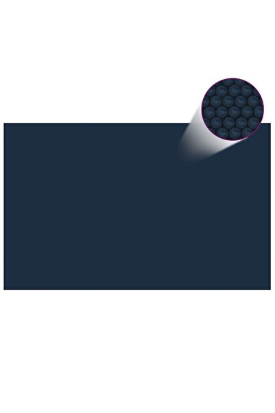 Concept Folie solară plutitoare piscină, negru/albastru, 800x500 cm, PE