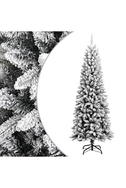 Concept Brad de Crăciun artificial cu zăpadă pufoasă, 240 cm, PVC & PE