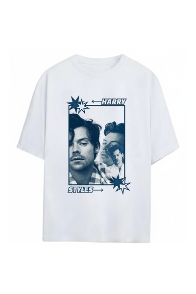 SVART WEAR Tricou unisex oversize Harry Styles, 100% bumbac