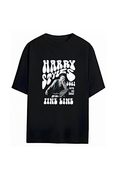 SVART WEAR Tricou unisex oversize Harry Styles, 100% bumbac